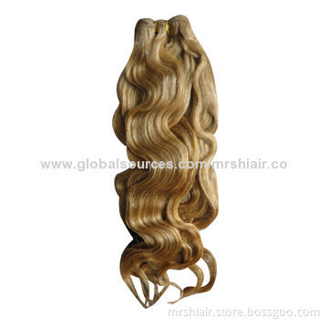 22-inch Piano Color 14/24# Natural Curly Human Hair Weaving